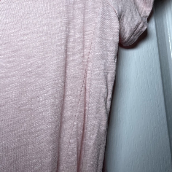 Express Women's Pink V-Neck Tie-Front Top - Picture 10 of 10